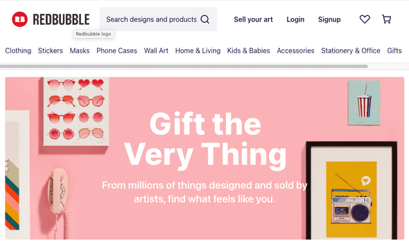 RedBubble(レッドバブル)